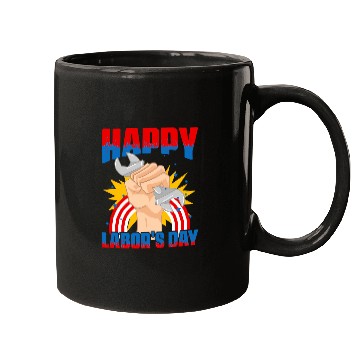 Discover Worker Patriotic Laborer Happy Labor Day Mugs