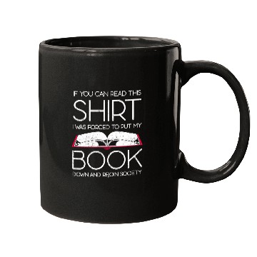 Discover Funny Bibliophile Book Nerd If You Can Read This Reading Mugs