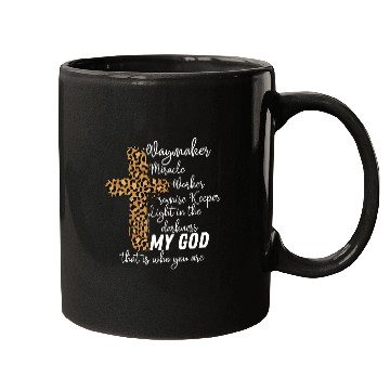 Discover Way Maker Miracle Worker Promise Keeper Light Christian Tee Mugs