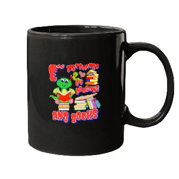 Discover Easily Distracted By Dragons And Books Nerd Mugs