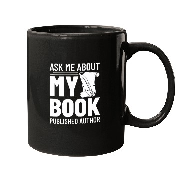 Discover Book Author Writer Beginner Quotes 3 Mugs
