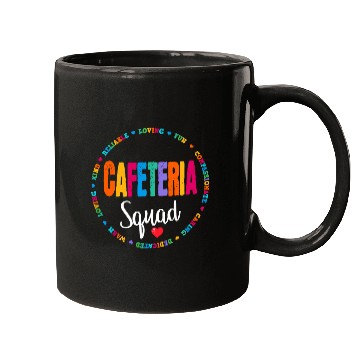 Discover School Support Team Matching Cafeteria Squad Worker Crew 9 Mugs