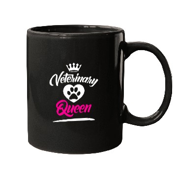 Discover Veterinarian Queen Funny Veterinary Graduate Mugs
