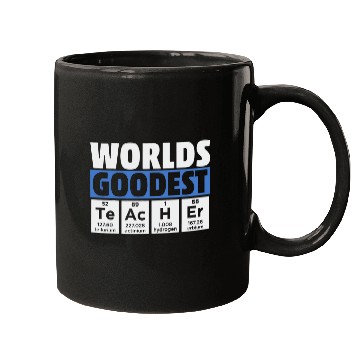 Discover World Goodest Teacher Professor Funny School University Mugs
