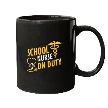 Discover School nurses On Duty Funny Saying Health Care Worker Quote Mugs