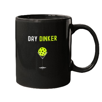 Discover Day Dinker Pickleball Funny Pickleball Day Dinker Mugs