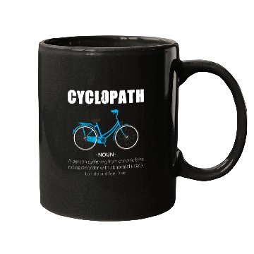 Discover Cyclist Gift Cyclopath Bike Cyclist Mugs
