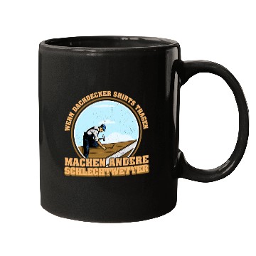 Discover Roofer handyman carpenter construction worker building 21 Mugs