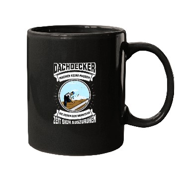 Discover Roofer handyman carpenter construction worker building 11 Mugs