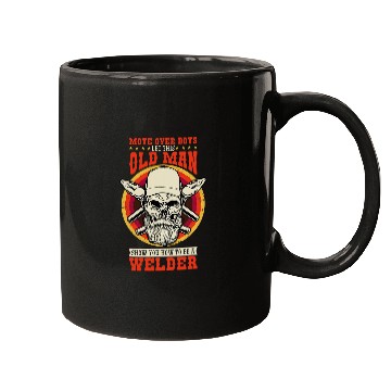 Discover Welder Move Over Boys Welding and Ironworker Mugs