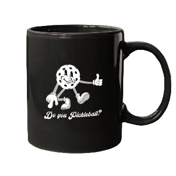 Discover Do You Pickleball Retro vintages Design Mugs