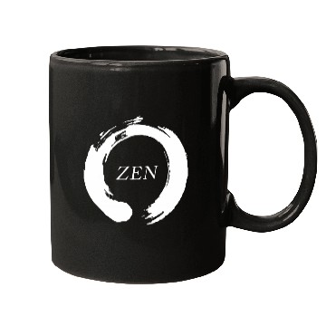 Discover Zen Circle Yoga Kung Fu Mugs