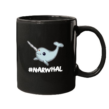 Discover Narwhal Lover Sea Unicorns Environmentalist Narwhal Mugs