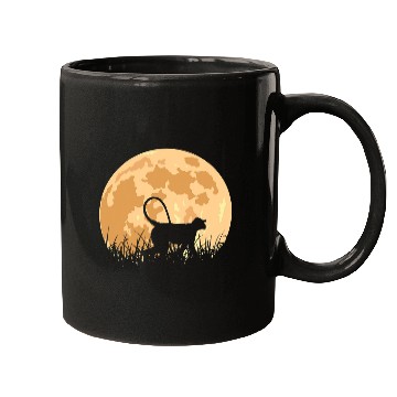 Discover Ape before Moon Mugs