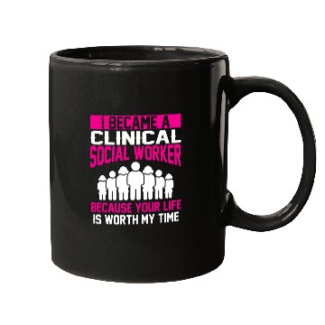 Discover Clinical Social Worker Apparel bests Amazing Workers Design Mugs