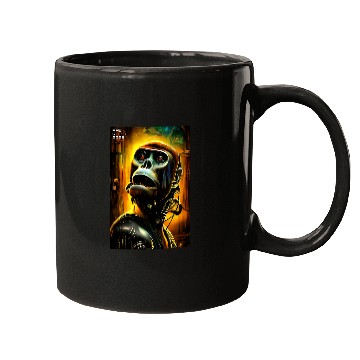 Discover Ape Robot Mugs