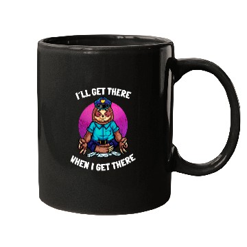 Discover Sloth Postal Worker Funny Mailman Carrier Deliverer Mugs
