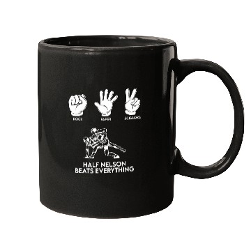 Discover Wrestling Rock Paper Scissors USA Beats Everything 2 Mugs