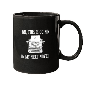 Discover Typewriter My Next Novel Reading Book Lover Writing Writer Mugs