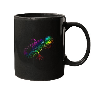 Discover Dino Tiny Dinosaur Tegu Abstract Tegu Lover Reptile Tegu Lizard Mugs