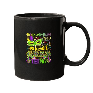 Discover Beads And Bling Its A Mardi Gras Thing Mardi Gras Beads Mugs