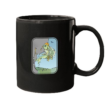 Discover Climbing Climber Fish rock climbing Climb Mugs