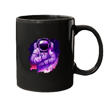 Discover Astronauts DJ Record Techno Music Cool Astronauts Space Mugs