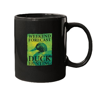 Discover Ducks Quack Weekend Forecast Duck Hunting Funny Duck Hunter 363 Duckie Ducks Mugs