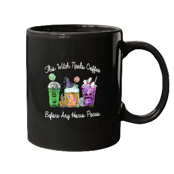 Discover CF Coffee This Witch Needs Coffee Before Any Hocus Pocus Halloween 264 Mugs