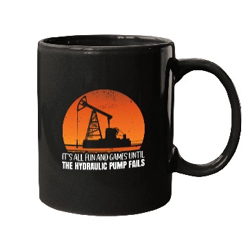 Discover Oilfield Roughneck Pump Drill Oil Fracking Oifield Worker Mugs