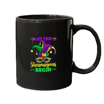 Discover Let The Shenanigans Begin Mardi Grass Kids Men Women 140 Mugs