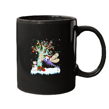 Discover Dragonfly xmass Element Tree Lighting Dragonfly Christmas 12 Mugs