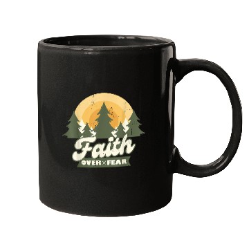 Discover Faith Over Fear 2 Mugs