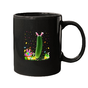 Discover Cucumber Easter Egg Hunt Bunny Cucumber Easter Sunday Mugs
