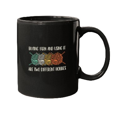 Discover Knitting Yarn Yarnting Vintage Mugs