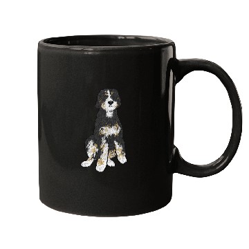 Discover Bernedoodle Dog 3 Mugs