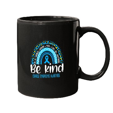 Discover Charge Syndromes Warrior Leopard Rainbow Choose Kindness Mugs