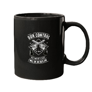 Discover Crossed Guns Control 2nd Amendment Apparel for guns Lovers Mugs