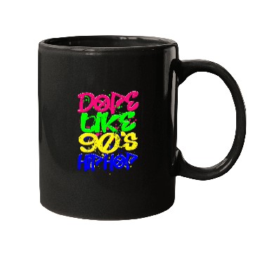 Discover Dope Like 90s Hip Hop Retro Graffiti Old School Mugs