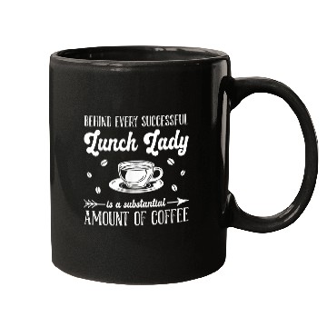 Discover Lunch Lady Coffee Cafeteria Worker 2 Mugs