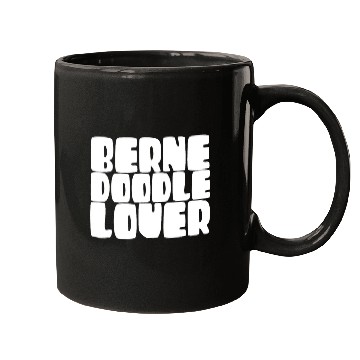 Discover Bernedoodle lover Pet Breed Bernedoodles Dog Mugs