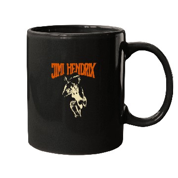 Discover Guitarist Jimi Hendrix Guitar Mugs