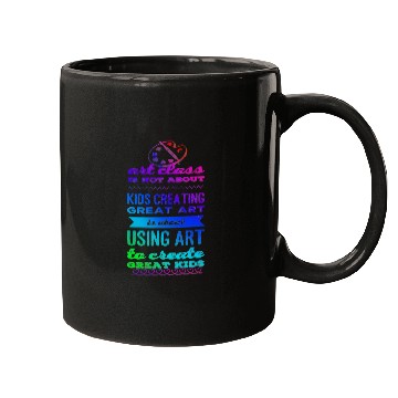 Discover Art class is about using art to create great kids Mugs