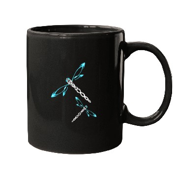Discover Dragonfly Tribal Dragon Fly Tattoo Art Mugs