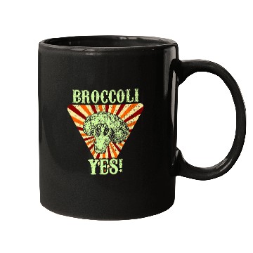 Discover Broccoli Yes Funny Vegetable Gardener 5 Mugs