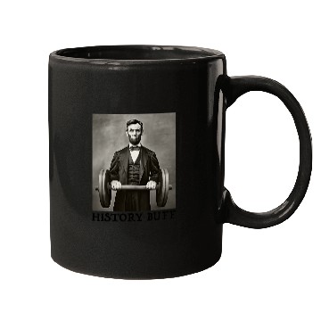 Discover Funny Abraham Abe Lincoln History Buff Mens July 4th Mugs
