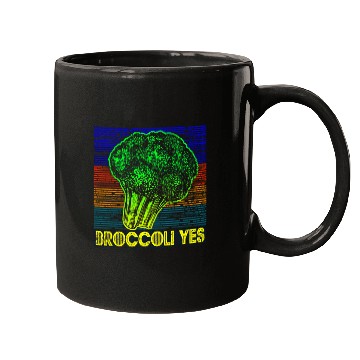Discover Broccoli Yes Funny Vegetable Gardener 3 Mugs