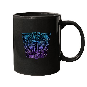 Discover Aztec Eagle Tree of Life Symbol Colorful Native Wisdom Art Mugs