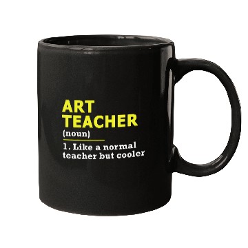 Discover Funny Art Teacher Mugs