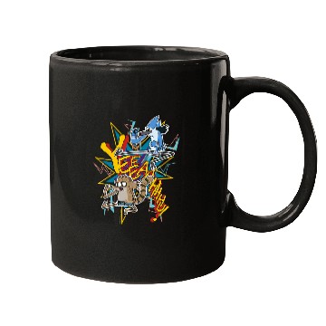 Discover Regular Show Yeeaahhhu Karate Kick Mugs